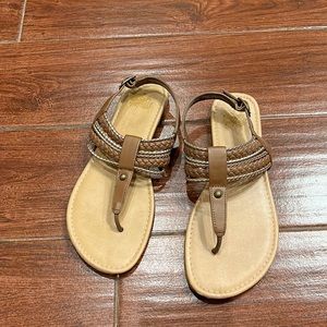 Faded Glory sandals.  Size 8 brown like new